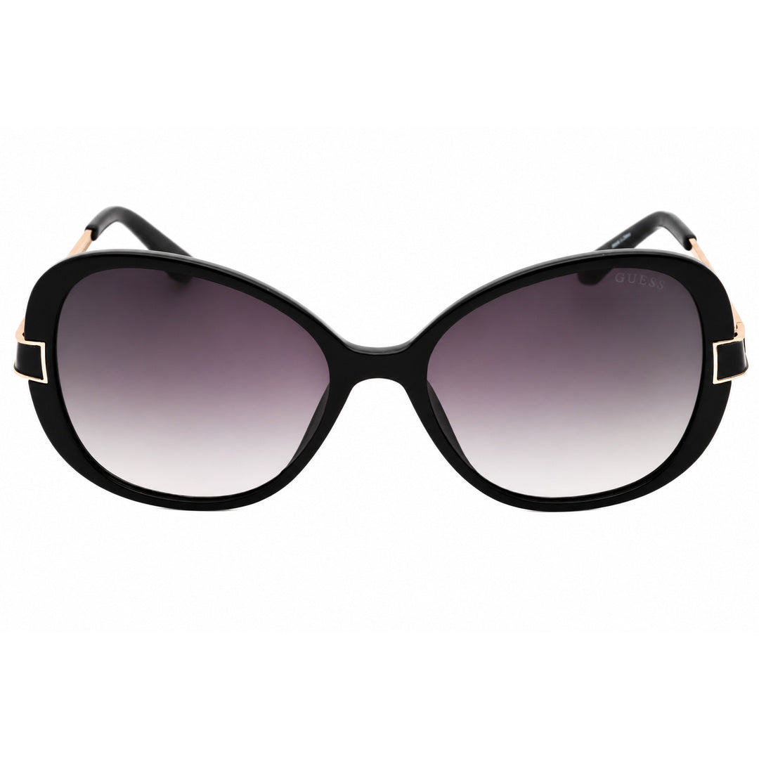 Guess Factory Shiny Black Butterfly Sunglasses