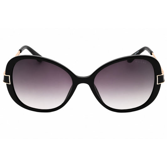 Guess Factory Shiny Black Butterfly Sunglasses