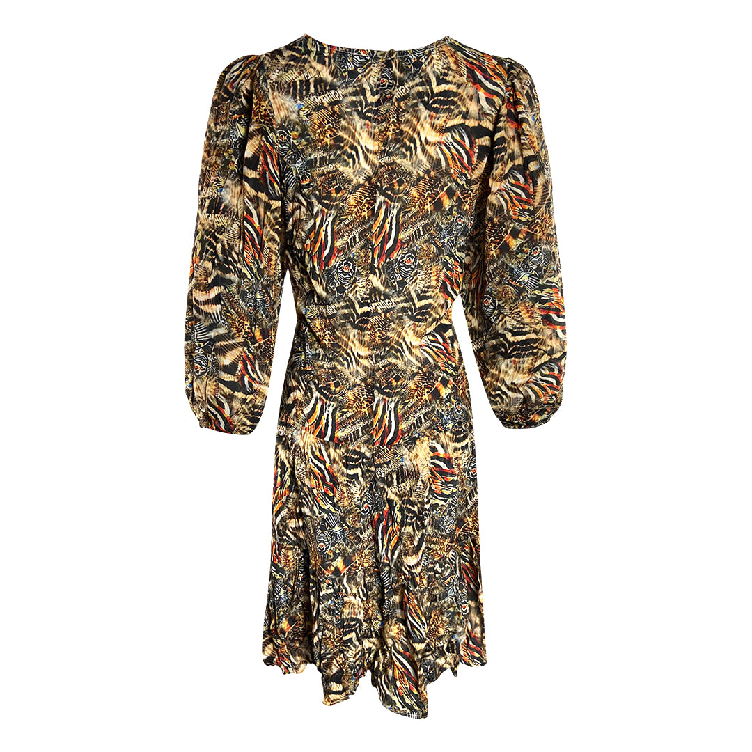 Inoa Fashion Golden Eagle 120214 Ruffled Layered Dress Womens