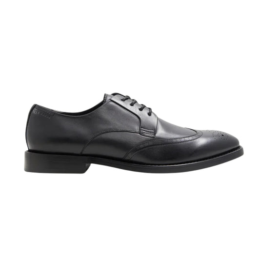Ted Baker Hacknie Wing Tip Black Dress Shoe