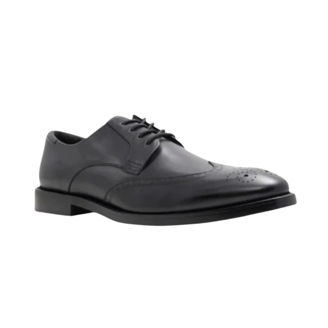 Ted Baker Hacknie Wing Tip Black Dress Shoe