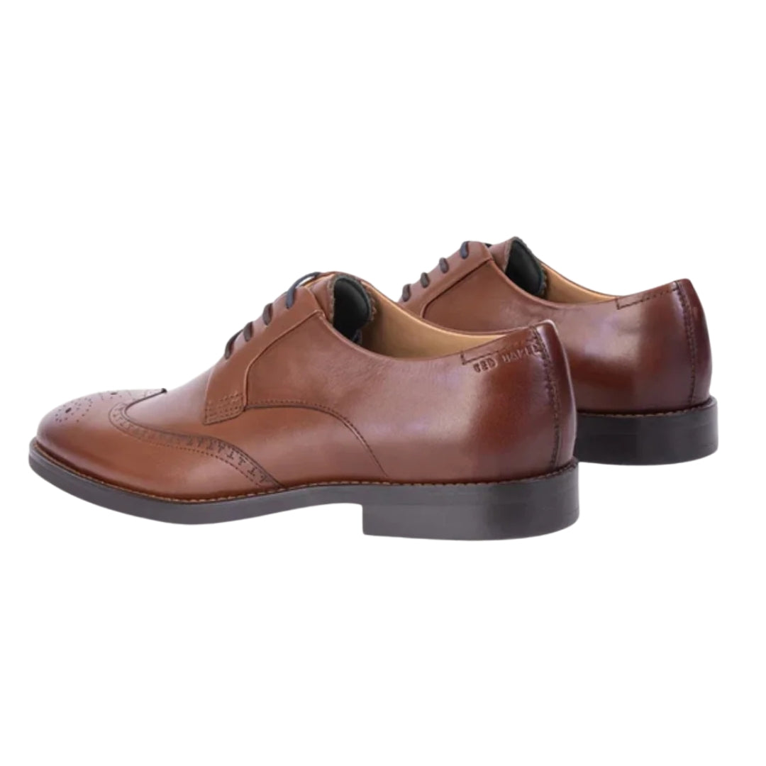 Ted Baker Hacknie Wing Tip Tan Dress Shoes