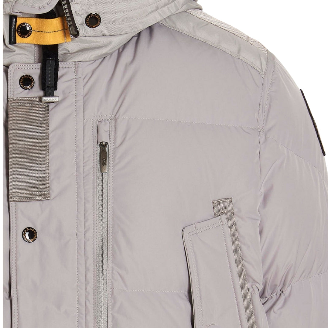 Parajumpers HARRASEEKET PMPUHF03 269 PELICAN GREY DOWN PARKA JACKET Mens L