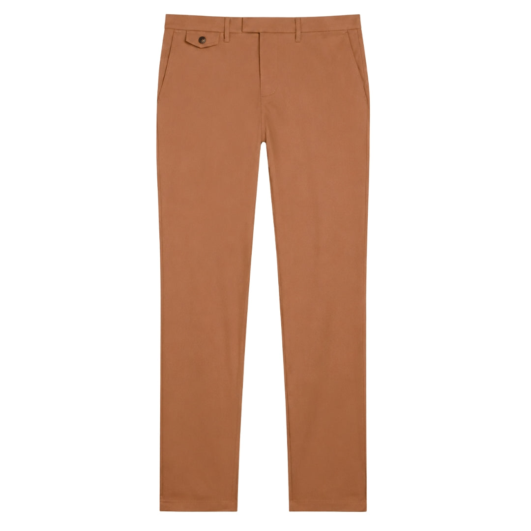 Ted Baker Haydae Textured Tan Chino Pants