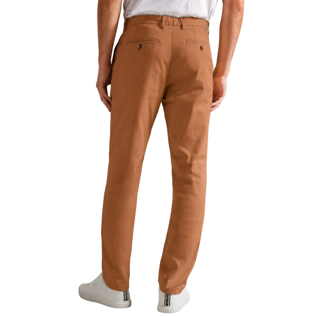 Ted Baker Haydae Textured Tan Chino Pants