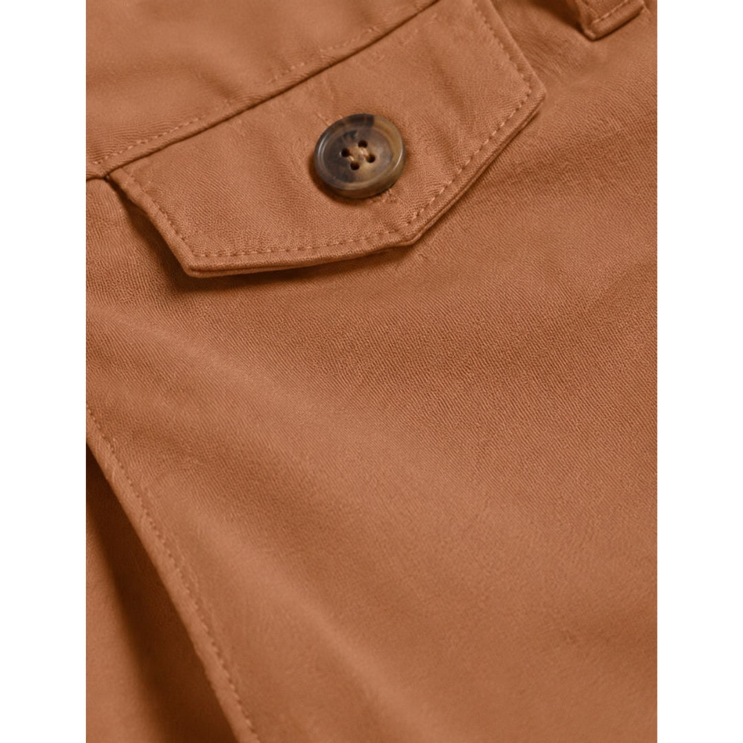 Ted Baker Haydae Textured Tan Chino Pants