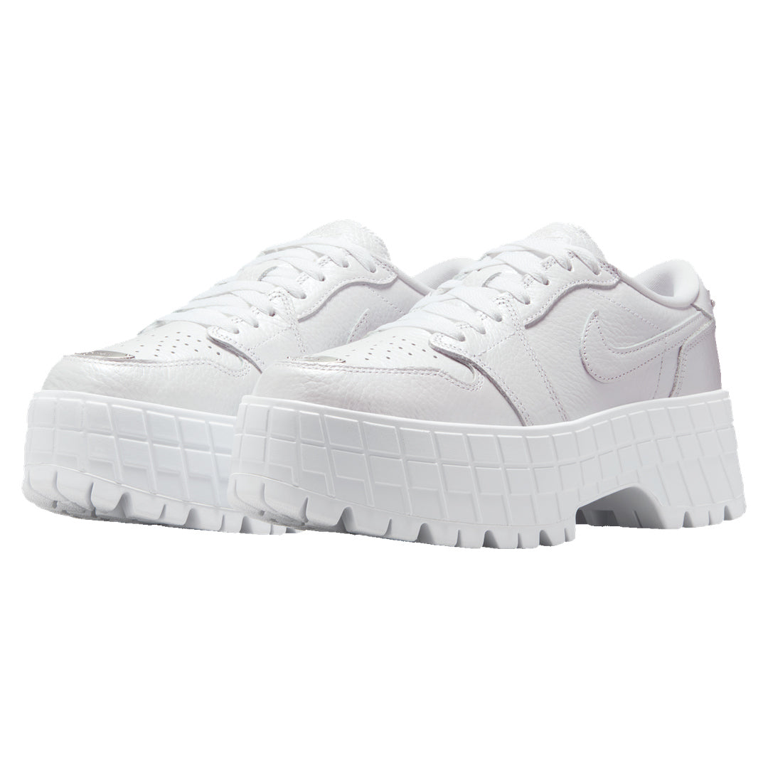 Nike Air Jordan 1 Brooklyn Low White Trainers UK 3