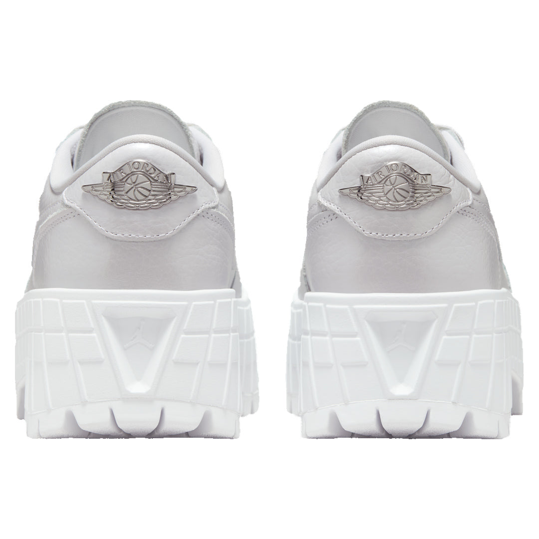 Nike Air Jordan 1 Brooklyn Low White Trainers UK 3