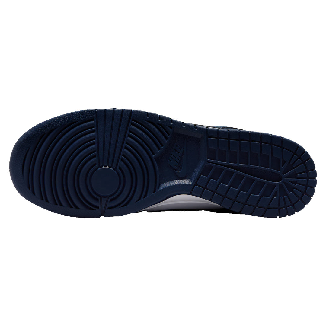 Nike Dunk Low White Midnight Navy Trainers UK 7.5