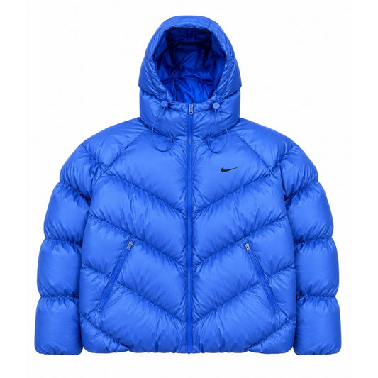 Nike Windpuffer Storm Fit Blue Puffer Jacket XS