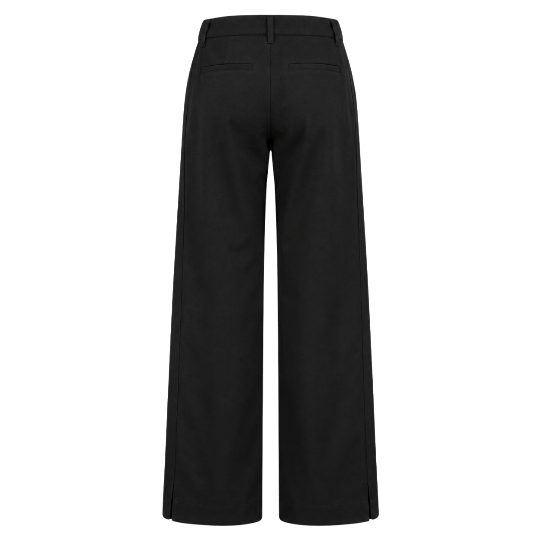 Nike Sportswear Collection Women's Mid-Rise Black Twill Trousers S