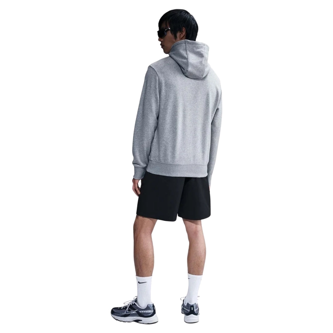 Nike Club Pullover French Terry Grey Hoodie M