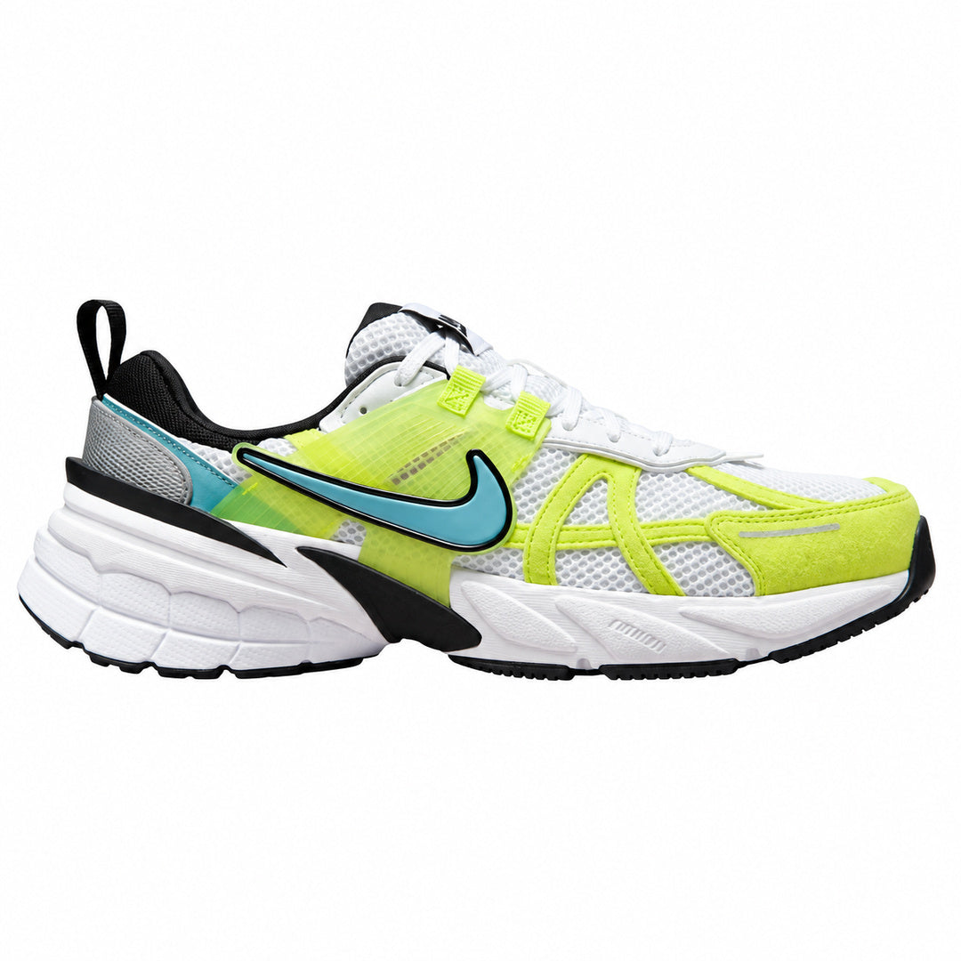 Nike V2K Run White Cyber Denim Turquoise Trainers