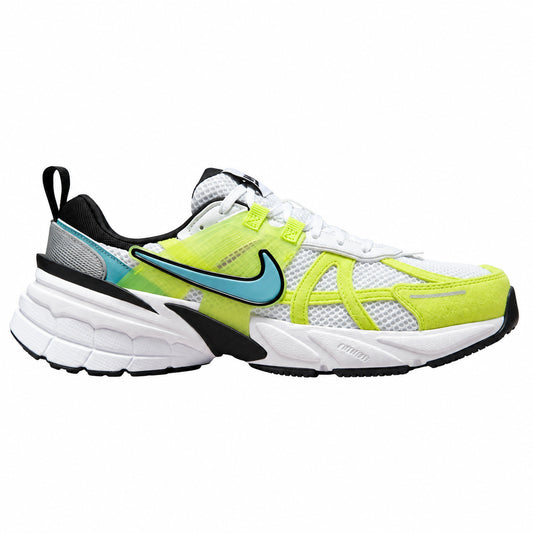 Nike V2K Run White Cyber Denim Turquoise Trainers