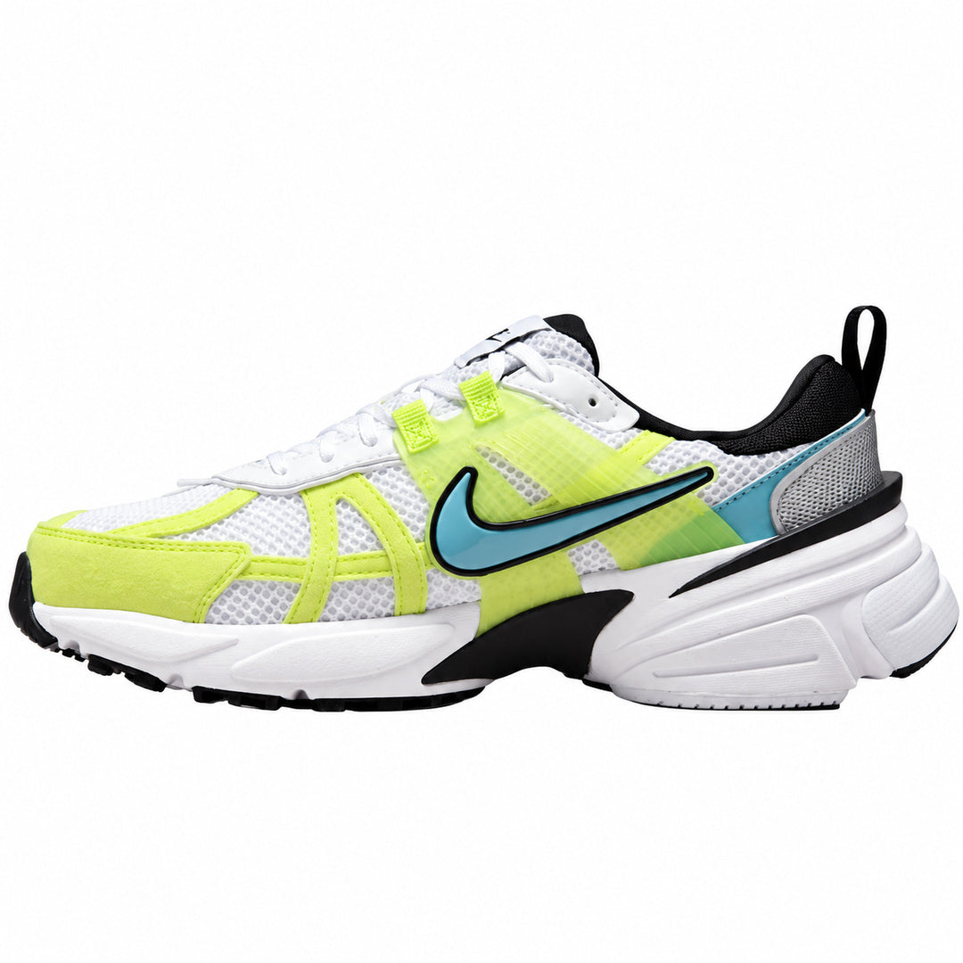 Nike V2K Run White Cyber Denim Turquoise Trainers