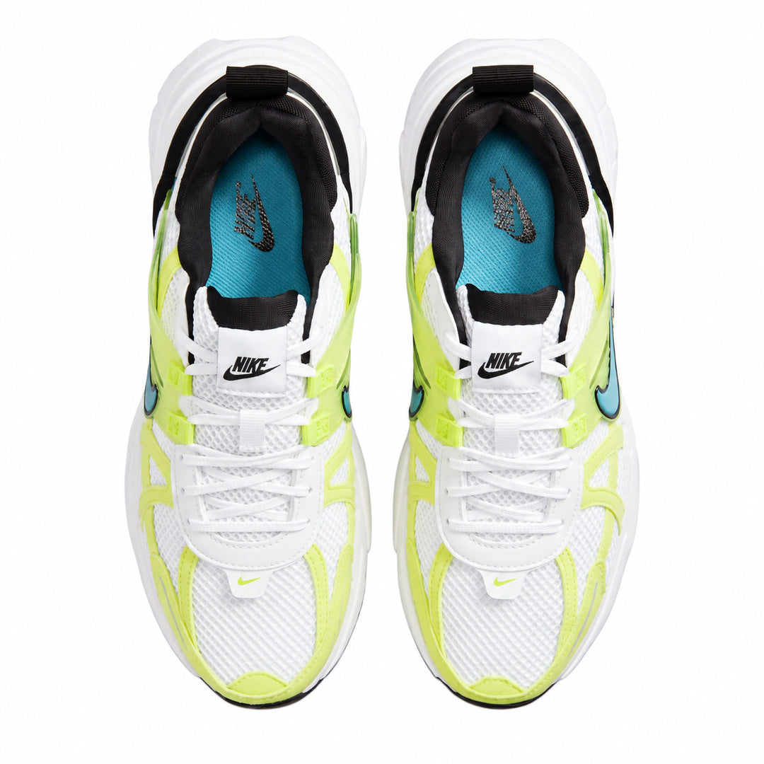 Nike V2K Run White Cyber Denim Turquoise Trainers