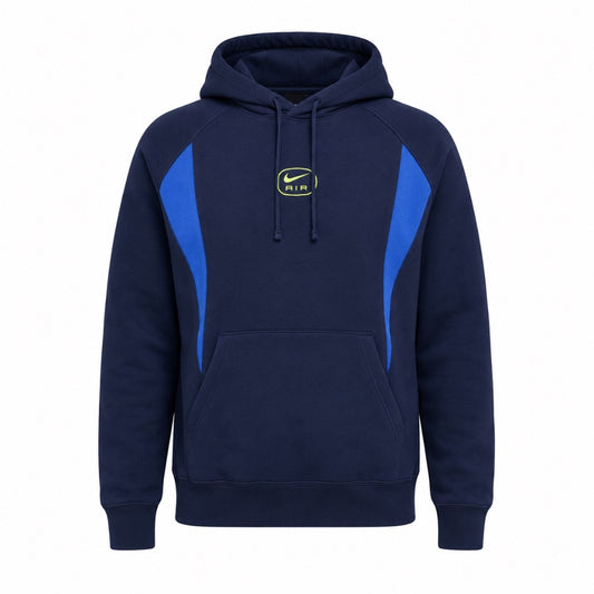 Nike Air Men's Pullover Heritage Navy Blue Hoodie S