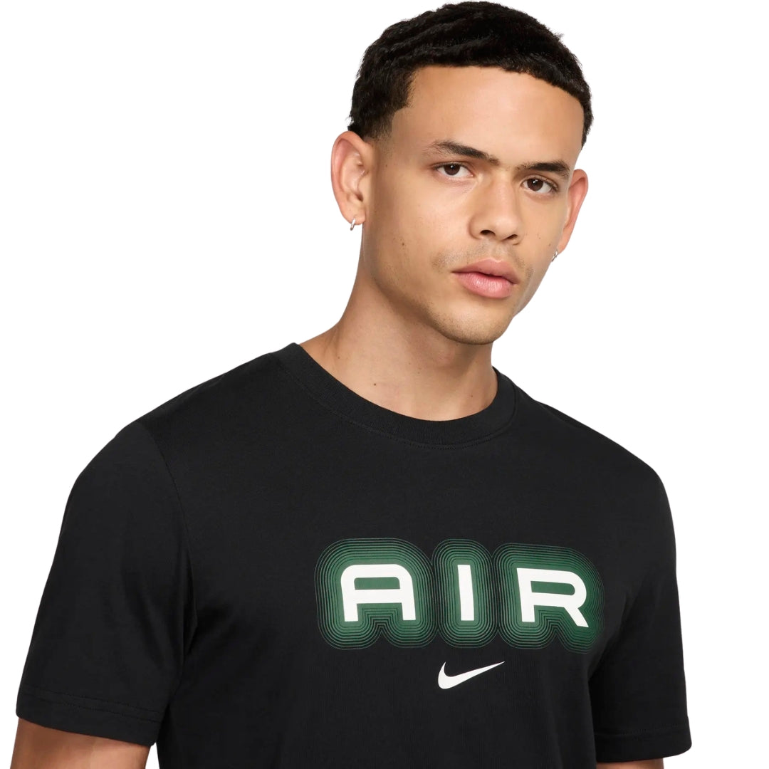 Nike Sportswear Air Graphic Tee Print Black T-Shirt XS