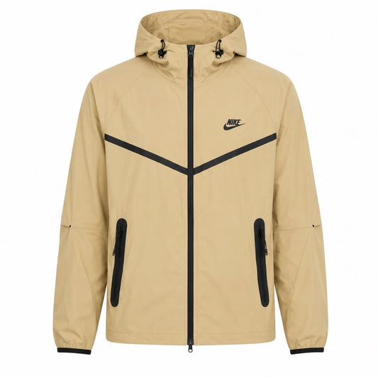 Nike Tech Woven Full-Zip Khaki Jacket S