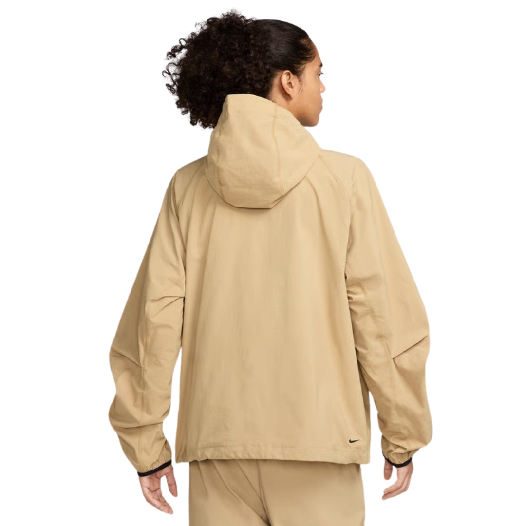 Nike Tech Woven Full-Zip Khaki Jacket S