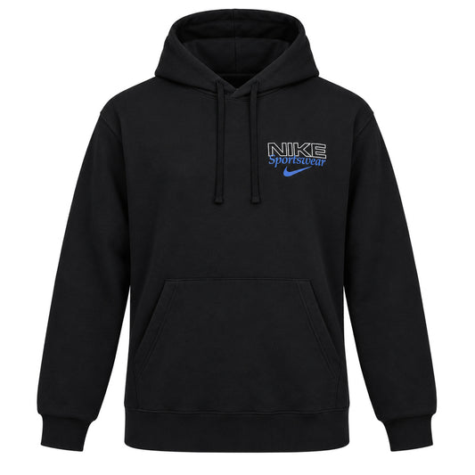 Nike Sportswear Graphic Overhead Black Hoodie