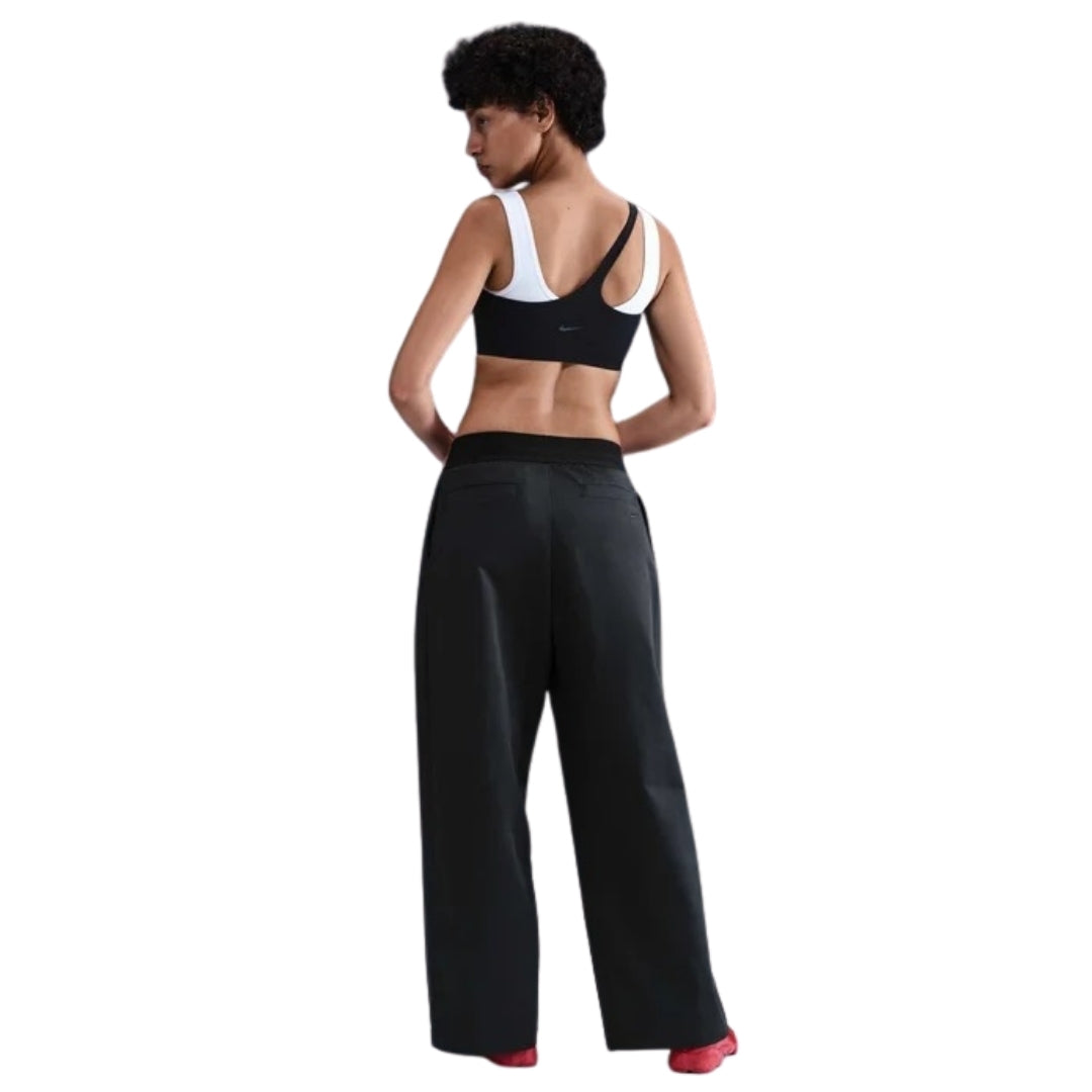 Nike Lightweight Twill Mid Rise Wige Leg Trousers XS