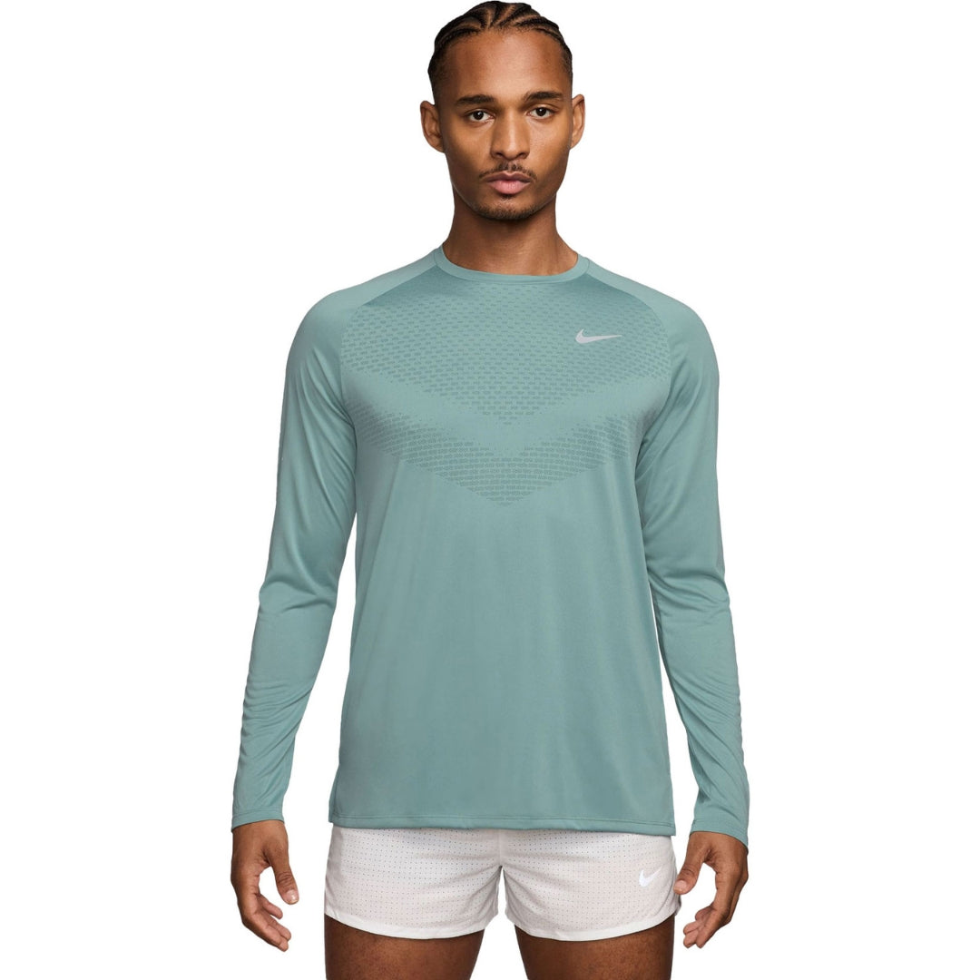 Nike Dri-FIT ADV Stride Green Longsleeve Running Top L