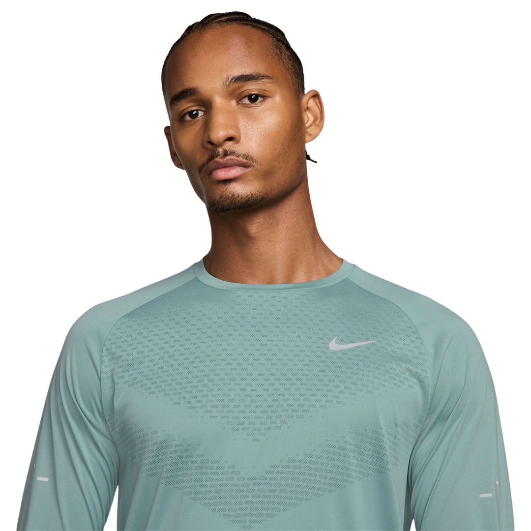 Nike Dri-FIT ADV Stride Green Longsleeve Running Top L