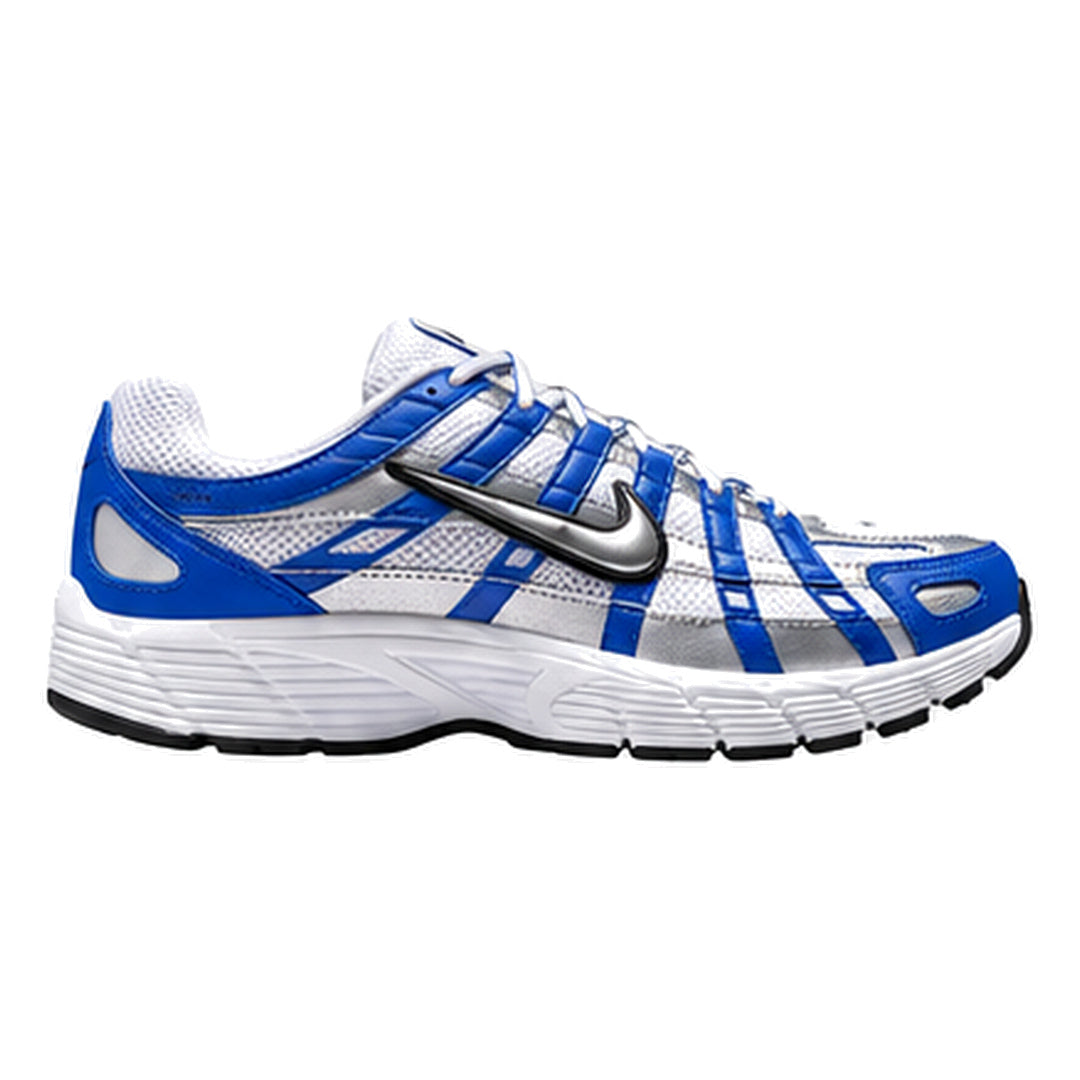 Nike P-6000 GS Racer Blue Metallic Silver Trainers