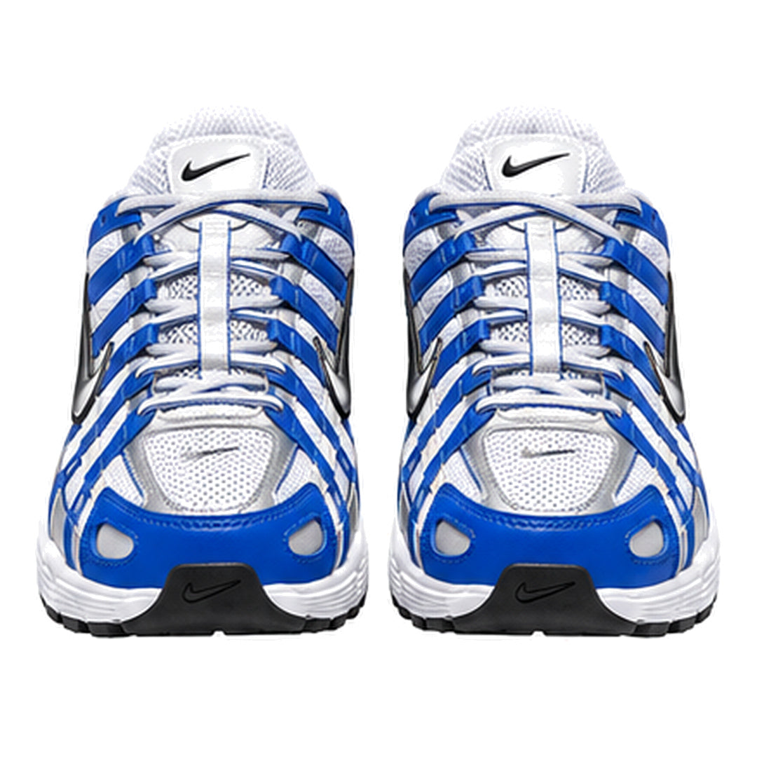 Nike P-6000 GS Racer Blue Metallic Silver Trainers