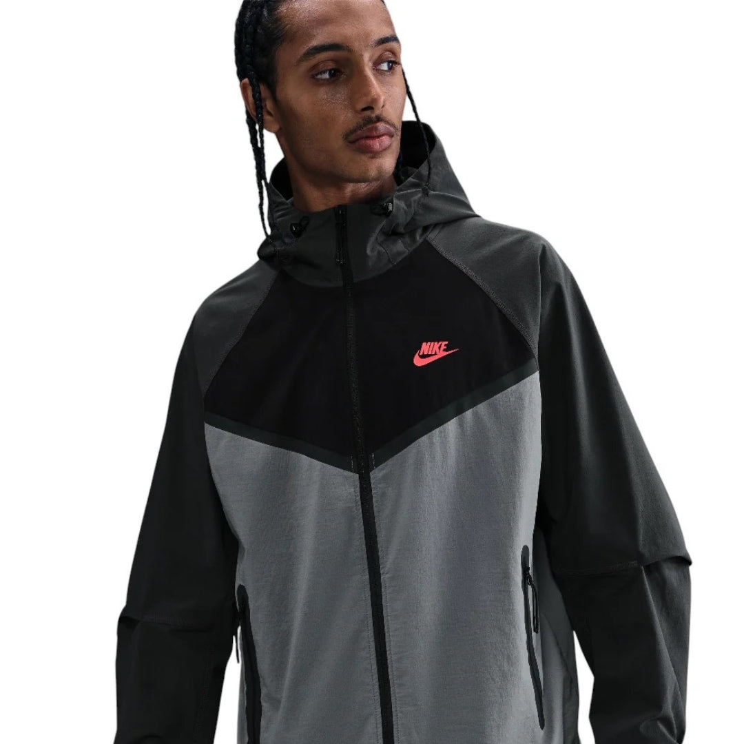 Nike Tech Windrunner Woven Smoke Grey Jacket XS