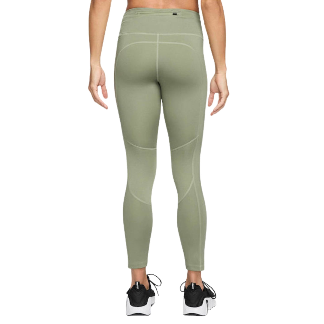 Nike Hv8555 386 Oil Green Leggings Female XS