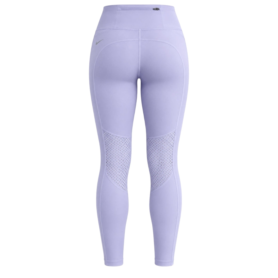 Nike Fast Mid Rise 7/8 Purple Leggings XS