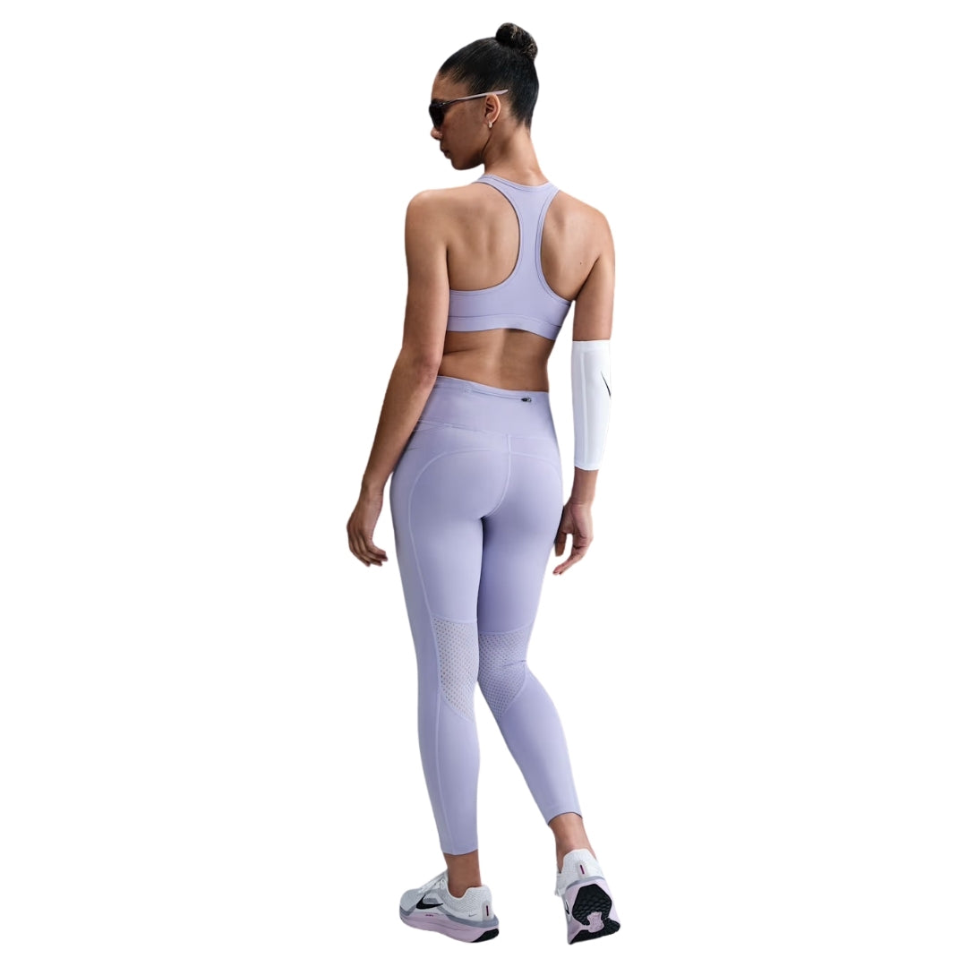 Nike Fast Mid Rise 7/8 Purple Leggings XS