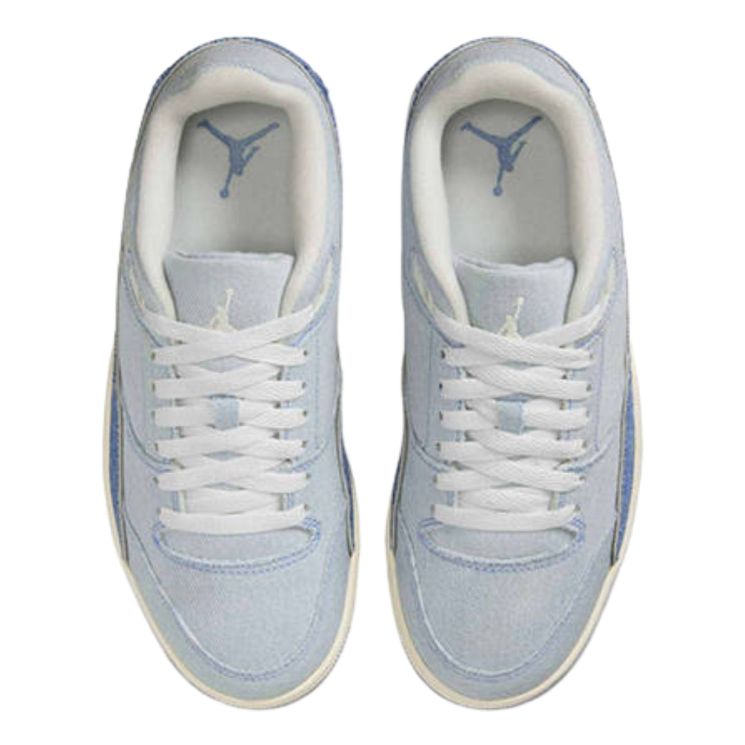 Nike Air Jordan Flight Court SE Denim Worn Blue Trainers UK 3.5