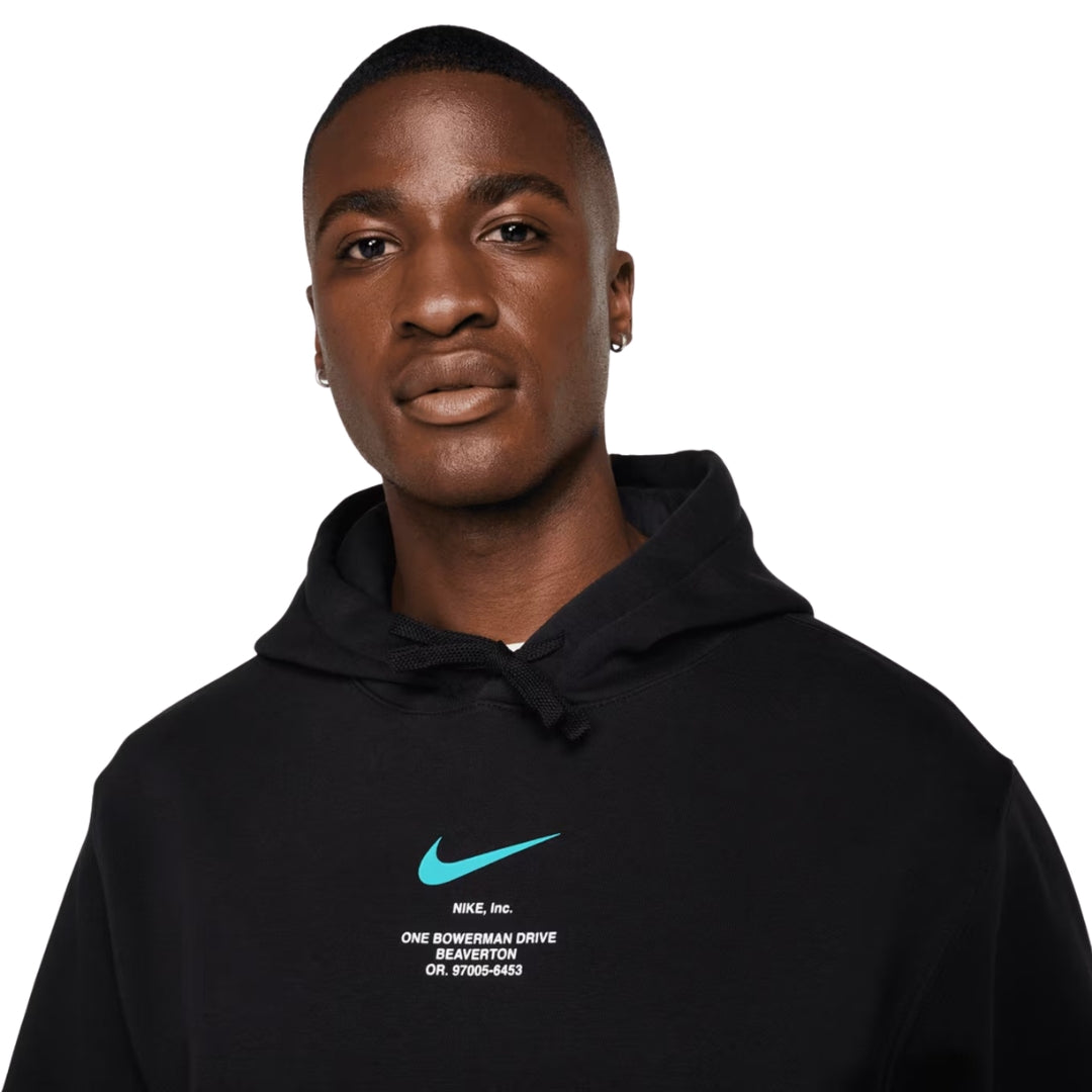 Nike Sportswear Athletics Black Pullover Hoodie XS