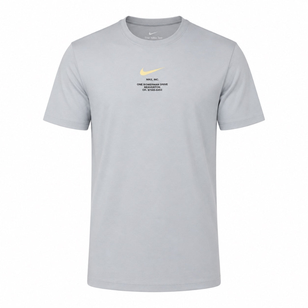 Nike Athletics Swoosh By Nike Grey T-Shirt S