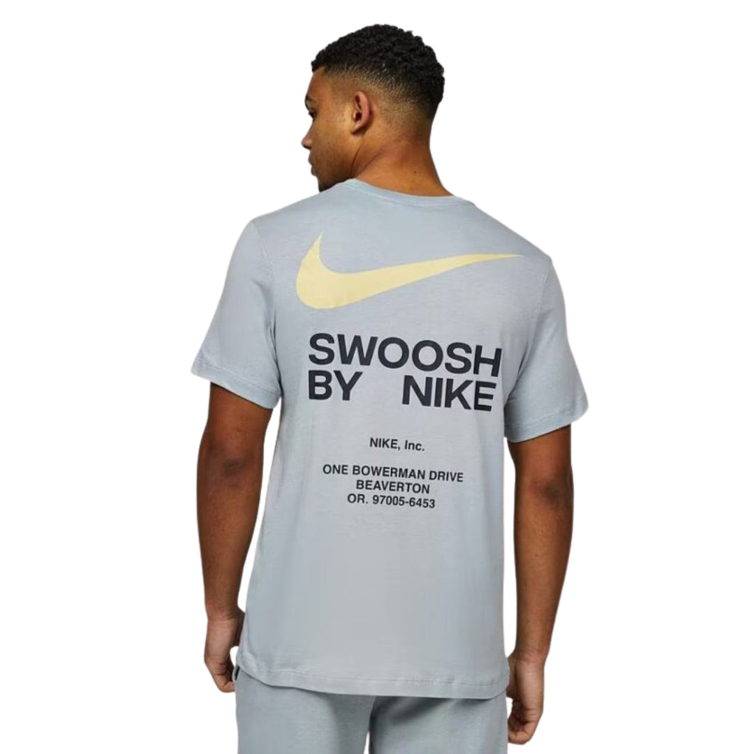 Nike Athletics Swoosh By Nike Grey T-Shirt S