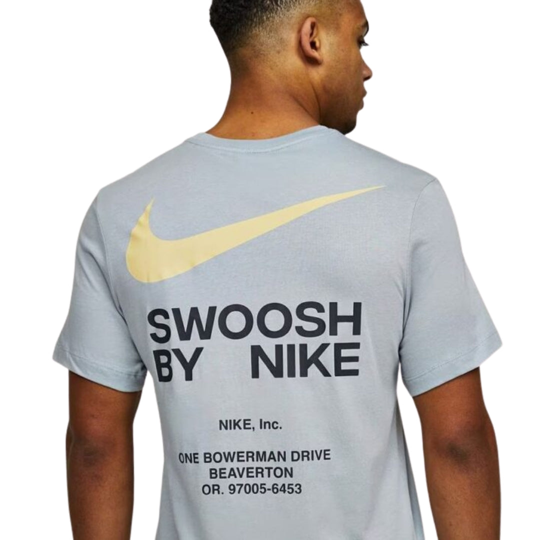 Nike Athletics Swoosh By Nike Grey T-Shirt S