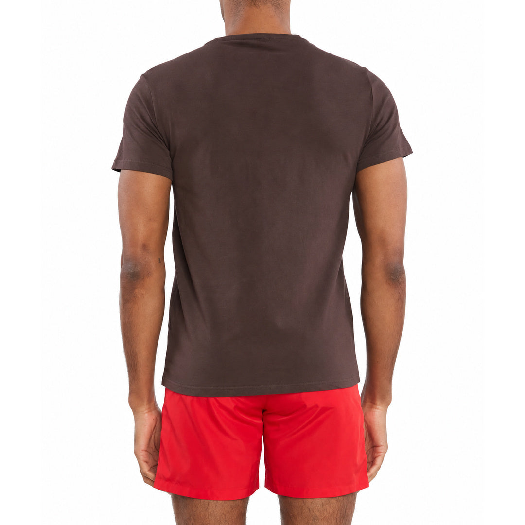 Iceberg Beachwear Logo Brown T-Shirt