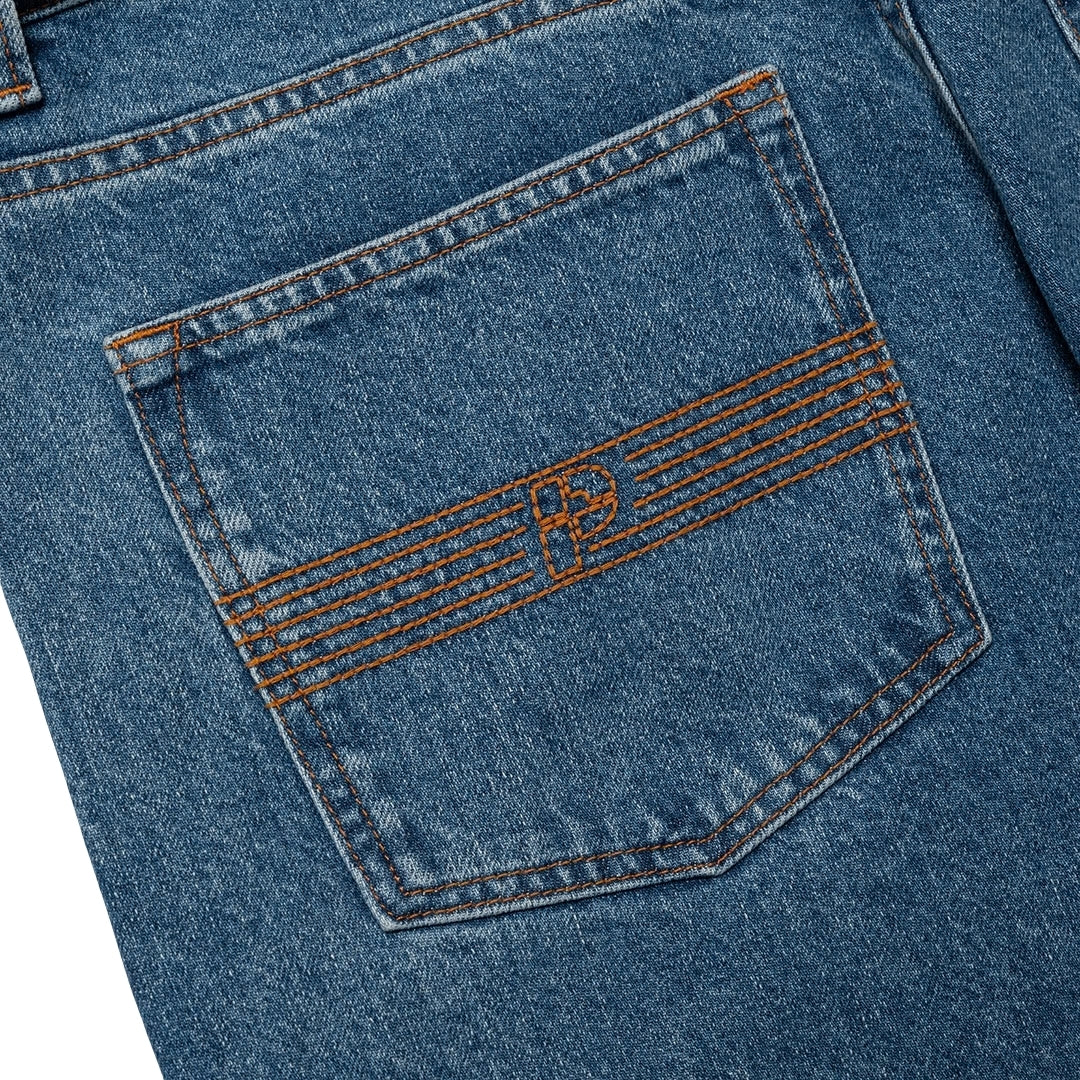 Parlez Indy Denim Mid Indigo Blue Jeans