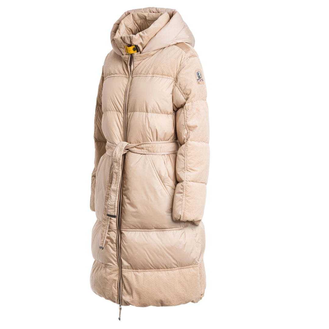 Parajumpers INTERSTELLAR PWPUCU32 253 SUN KISSED Beige Comfort Fit Long Down Jacket Womens S