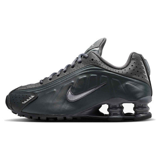 Nike Shox R4 GS Anthracite Iron Grey Trainers UK 5