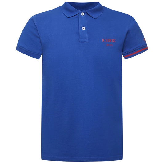Ice Iceberg Blue Polo Shirt - Nova Clothing