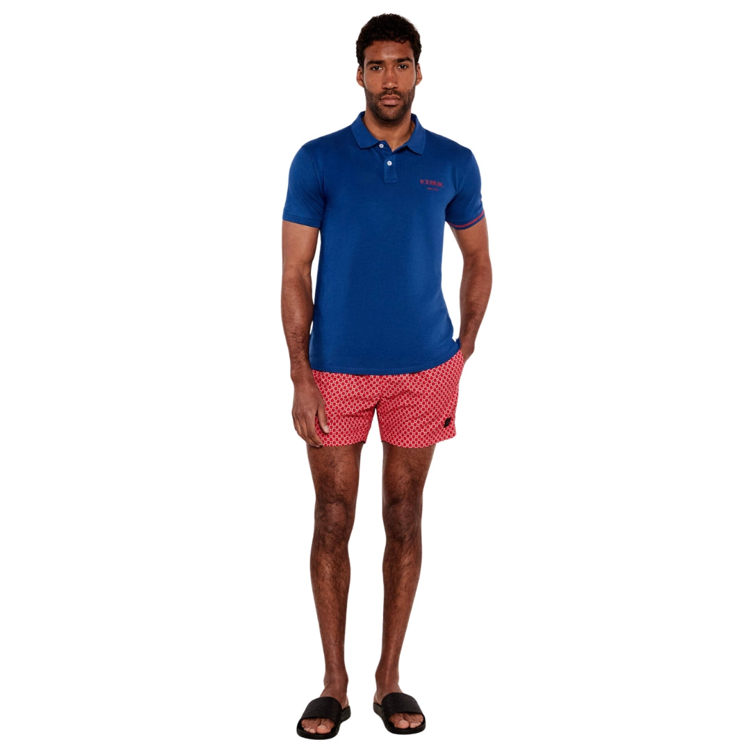 Ice Iceberg Blue Polo Shirt - Nova Clothing