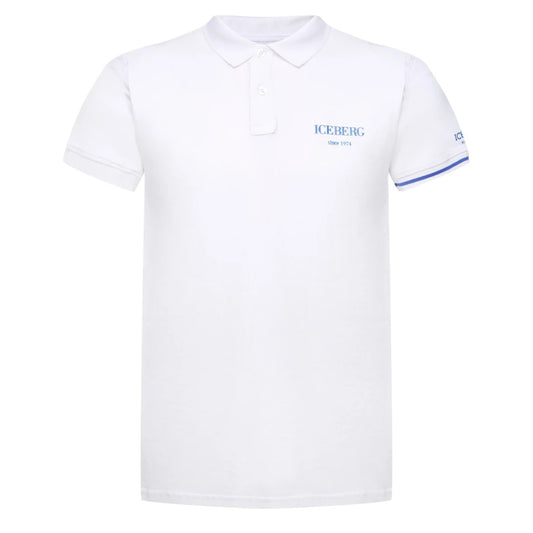 Ice Iceberg White Polo Shirt - Nova Clothing