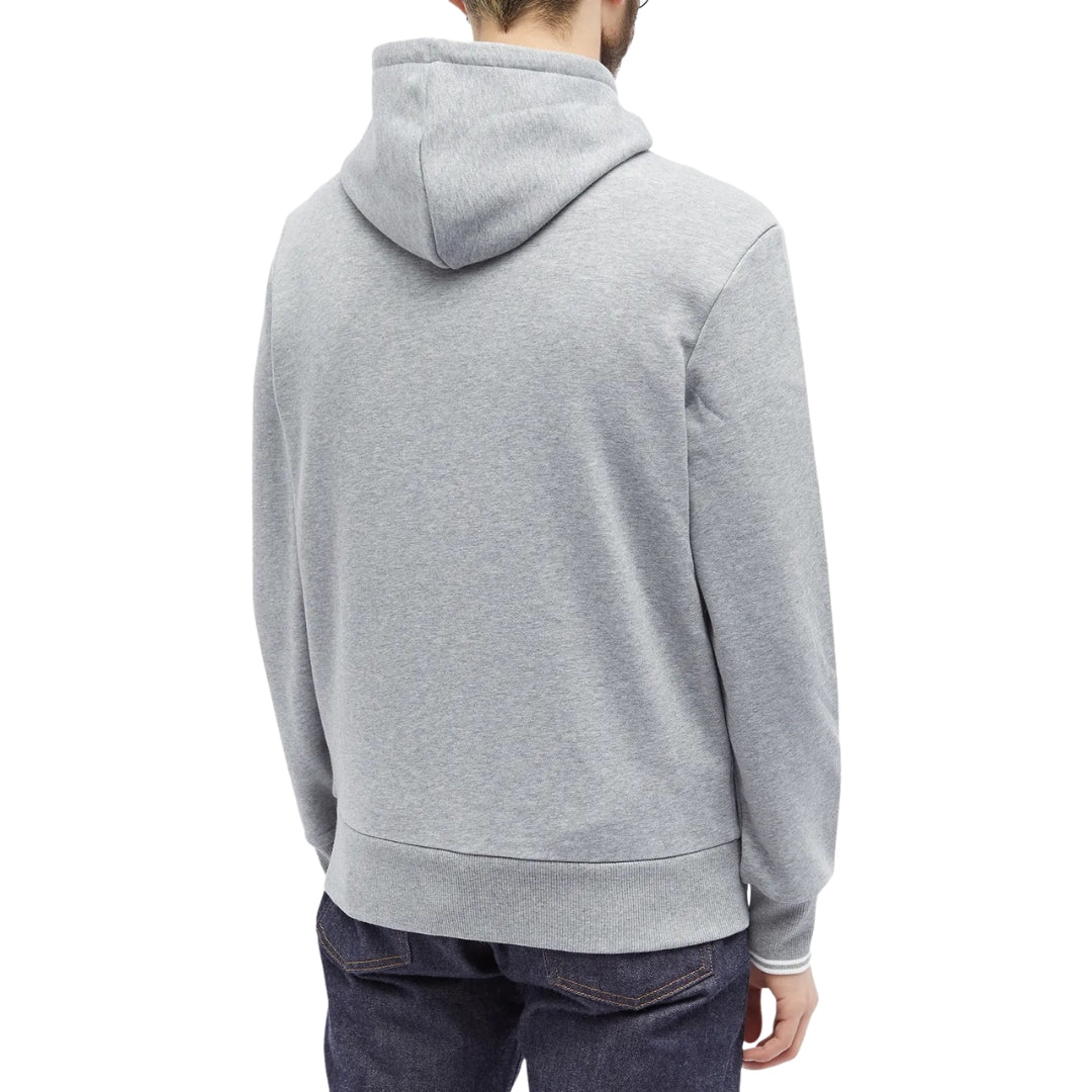 Fred Perry Steel Marl Zip Hoodie S