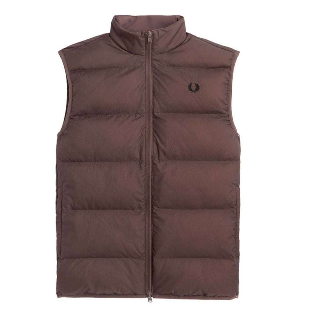 Fred Perry Carrington Brick Insulated Gilet XS