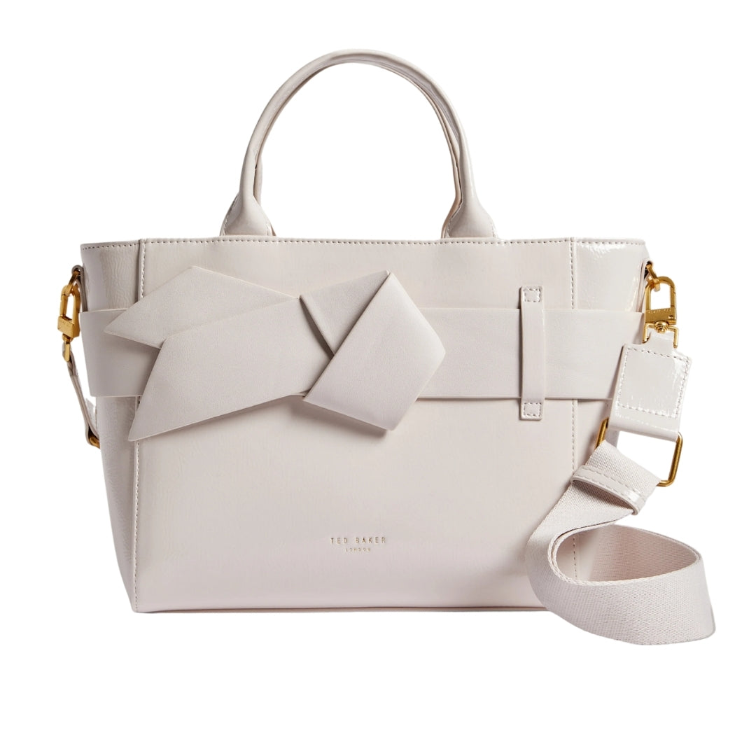 Ted Baker Jimsa Knot Bow Ivory Crossbody Bag