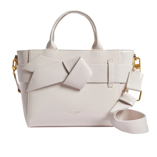 Ted Baker Jimsa Knot Bow Ivory Crossbody Bag